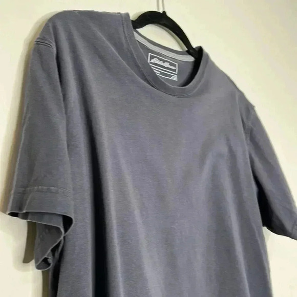 Eddie Bauer Washed Blue T-Shirt - Picture 5 of 8